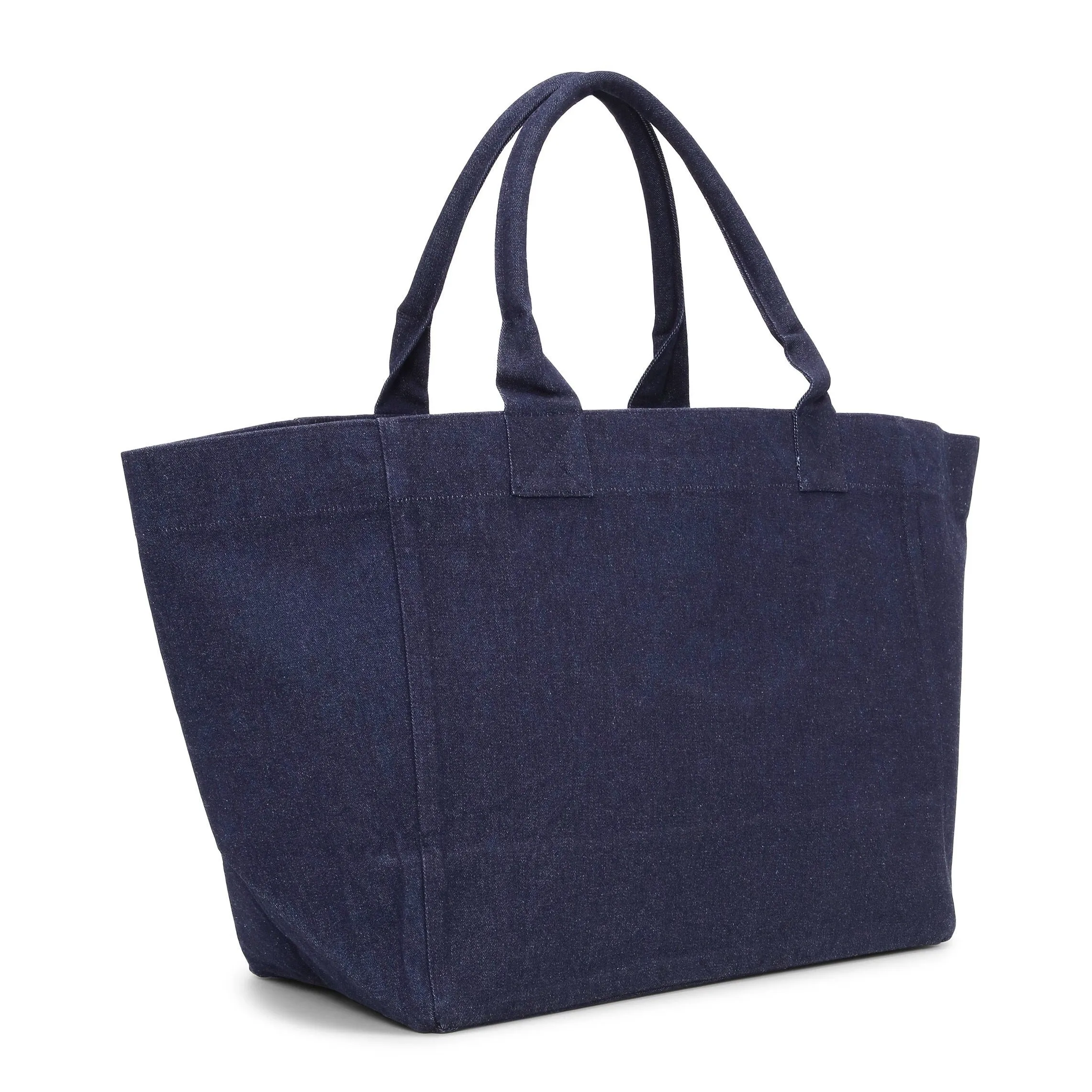 OVERSIZED CANVAS TOTE BAG | DARK DENIM