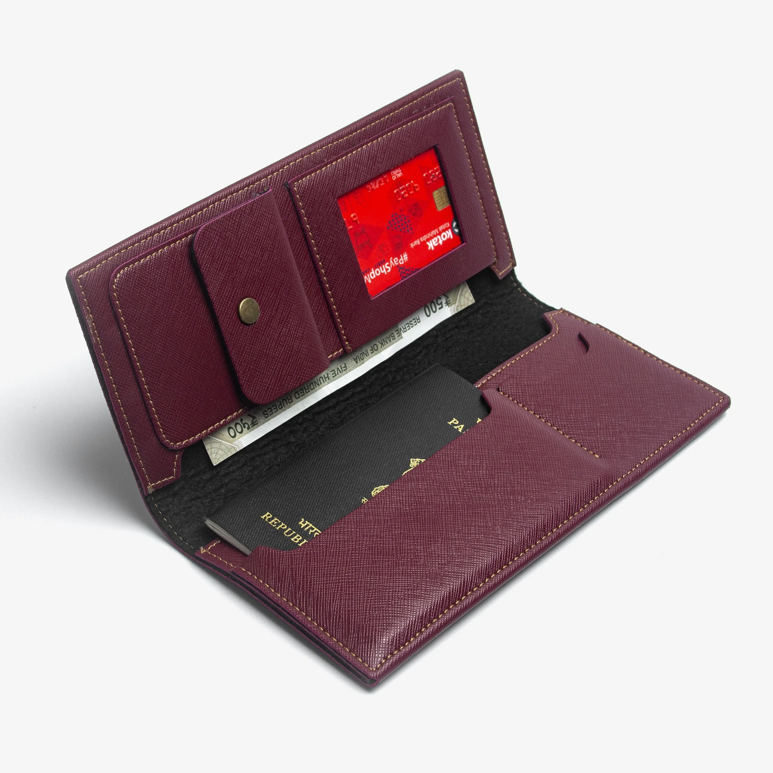 Personalized Couple Travel Wallets