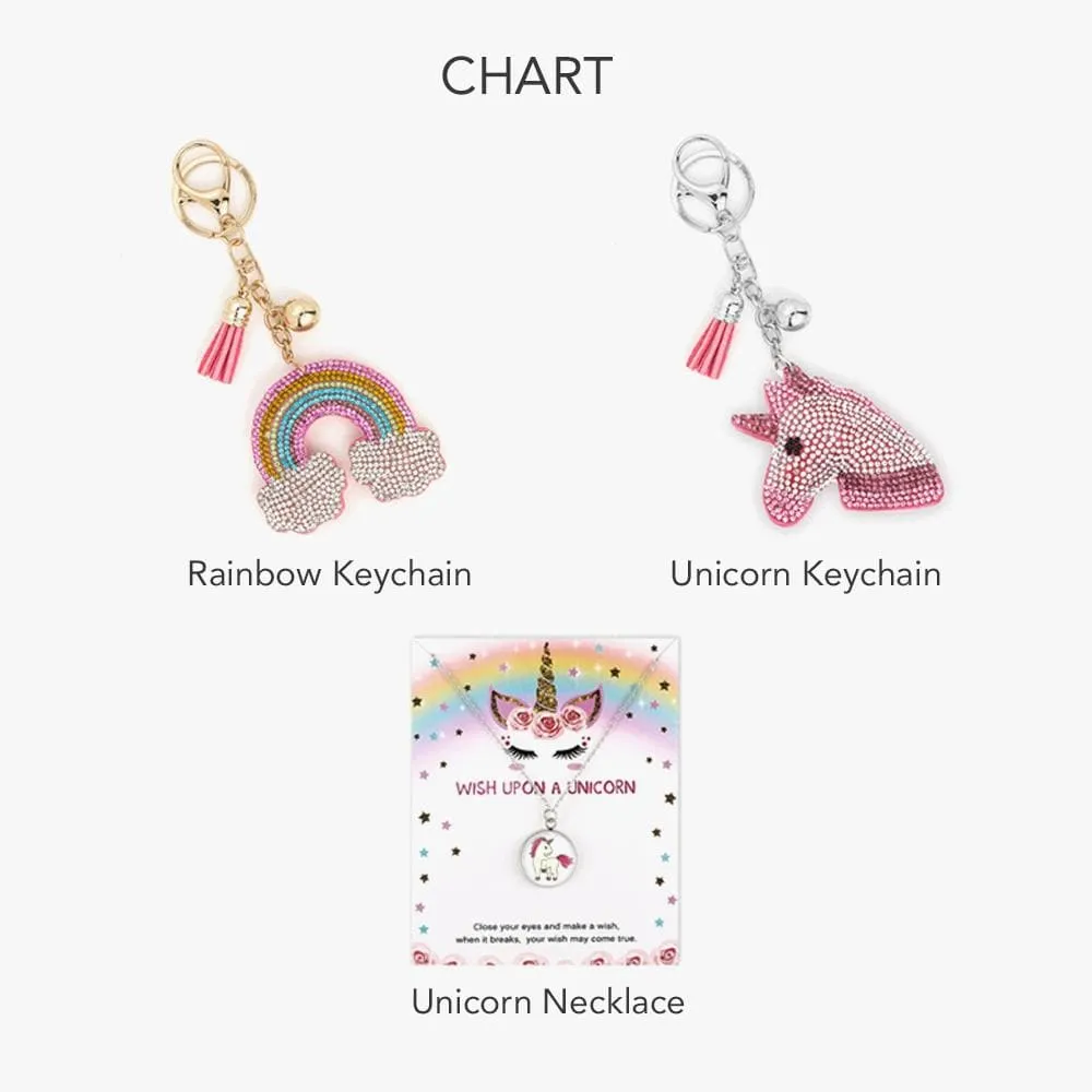 Pink Unicorn Personalized Drawstring Sack