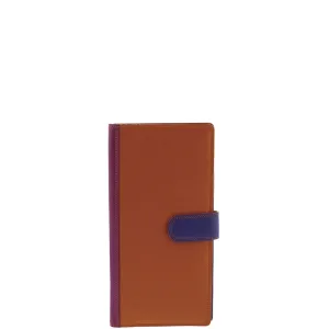REICE RFID TRAVEL DOCUMENT LEATHER WALLET