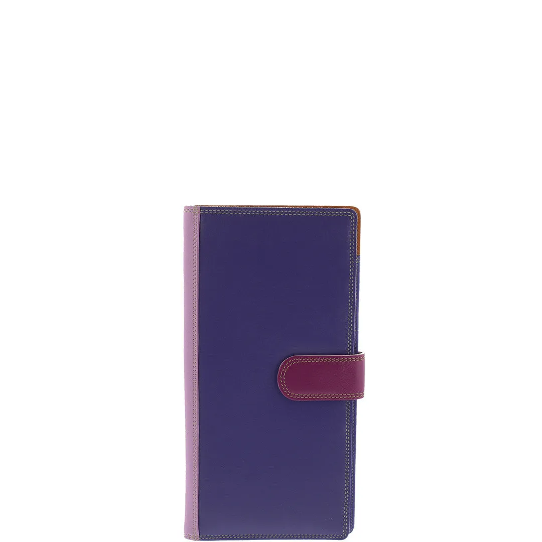 REICE RFID TRAVEL DOCUMENT LEATHER WALLET