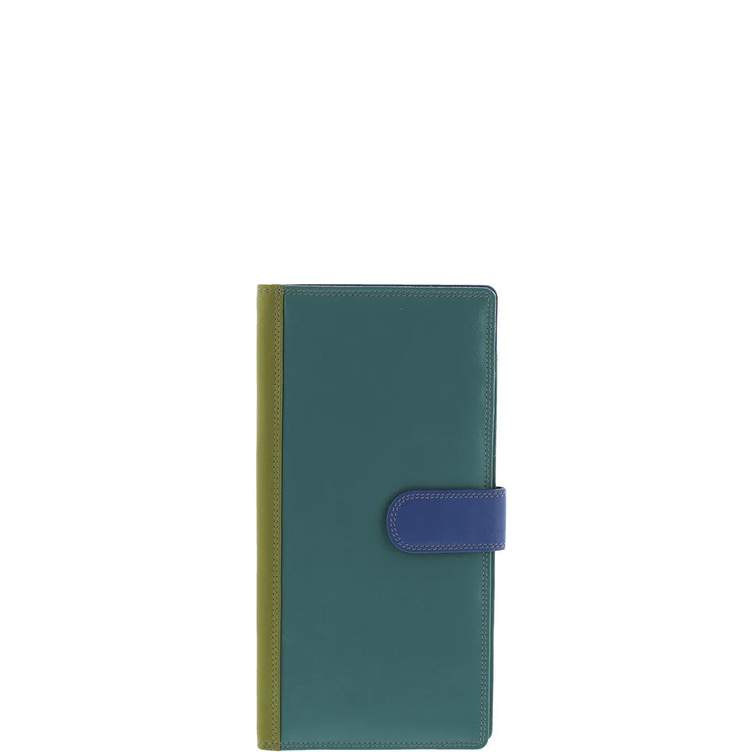 REICE RFID TRAVEL DOCUMENT LEATHER WALLET
