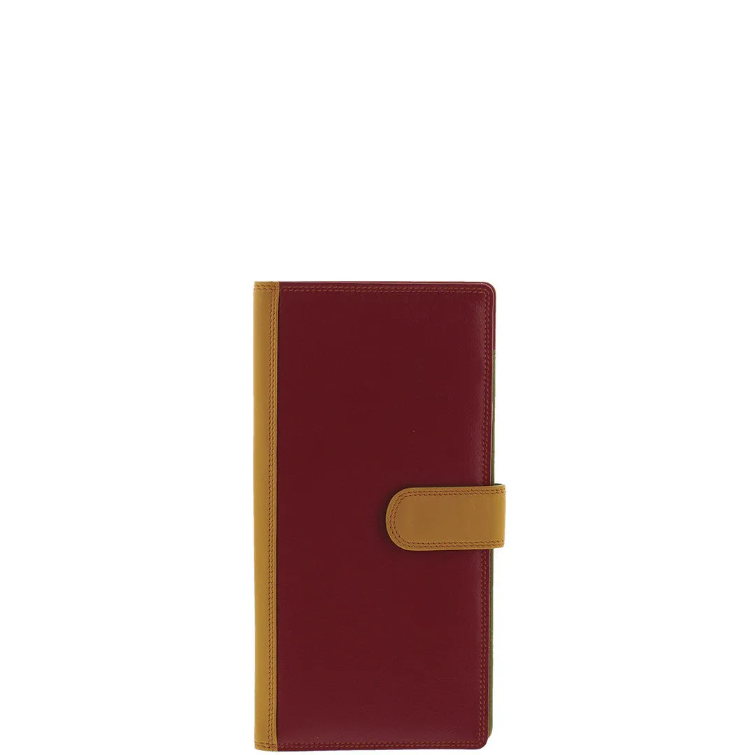 REICE RFID TRAVEL DOCUMENT LEATHER WALLET
