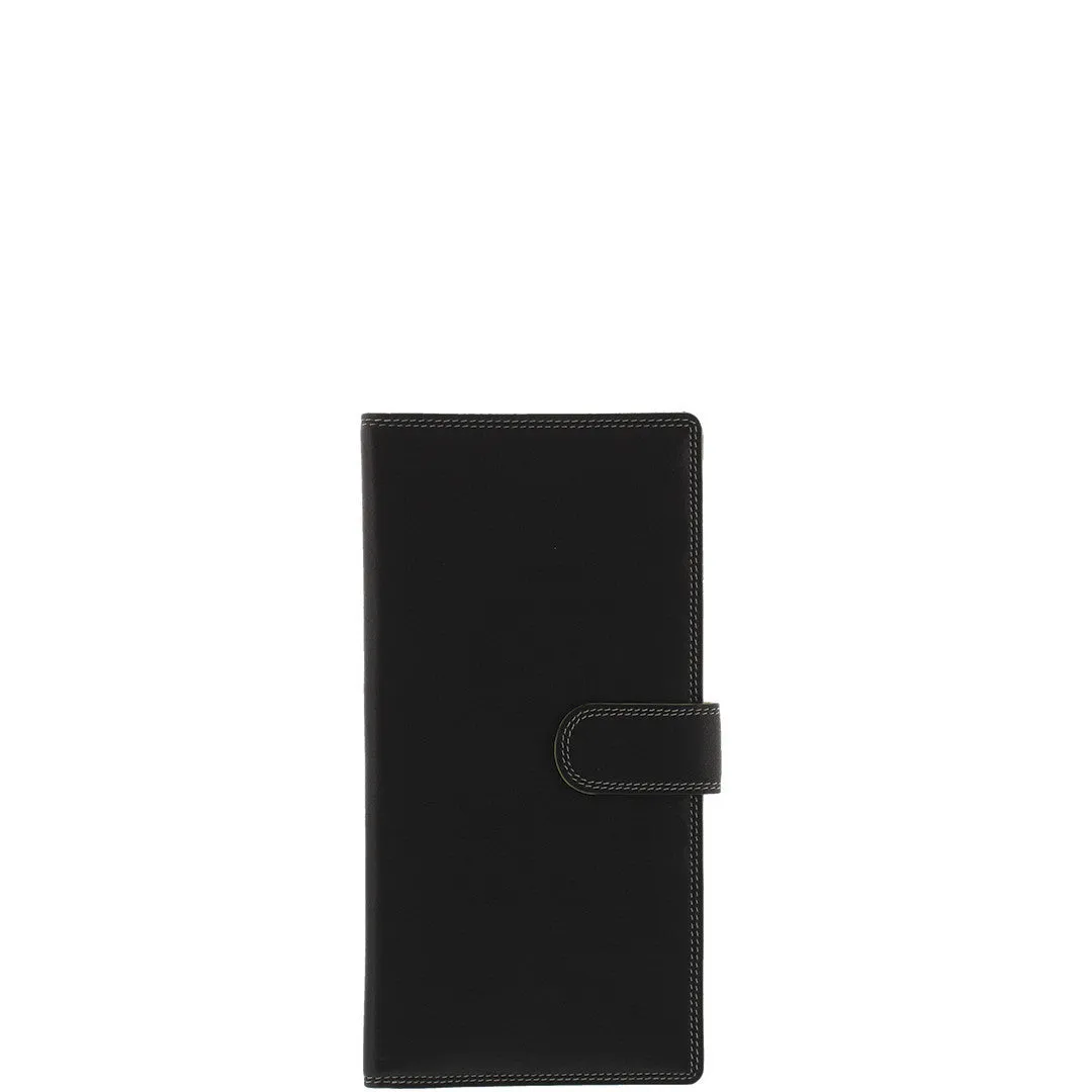REICE RFID TRAVEL DOCUMENT LEATHER WALLET