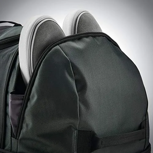 Samsonite Andante 2 Boxed Drop Bottom Wheeled Duffel 32, Moss Green/Black