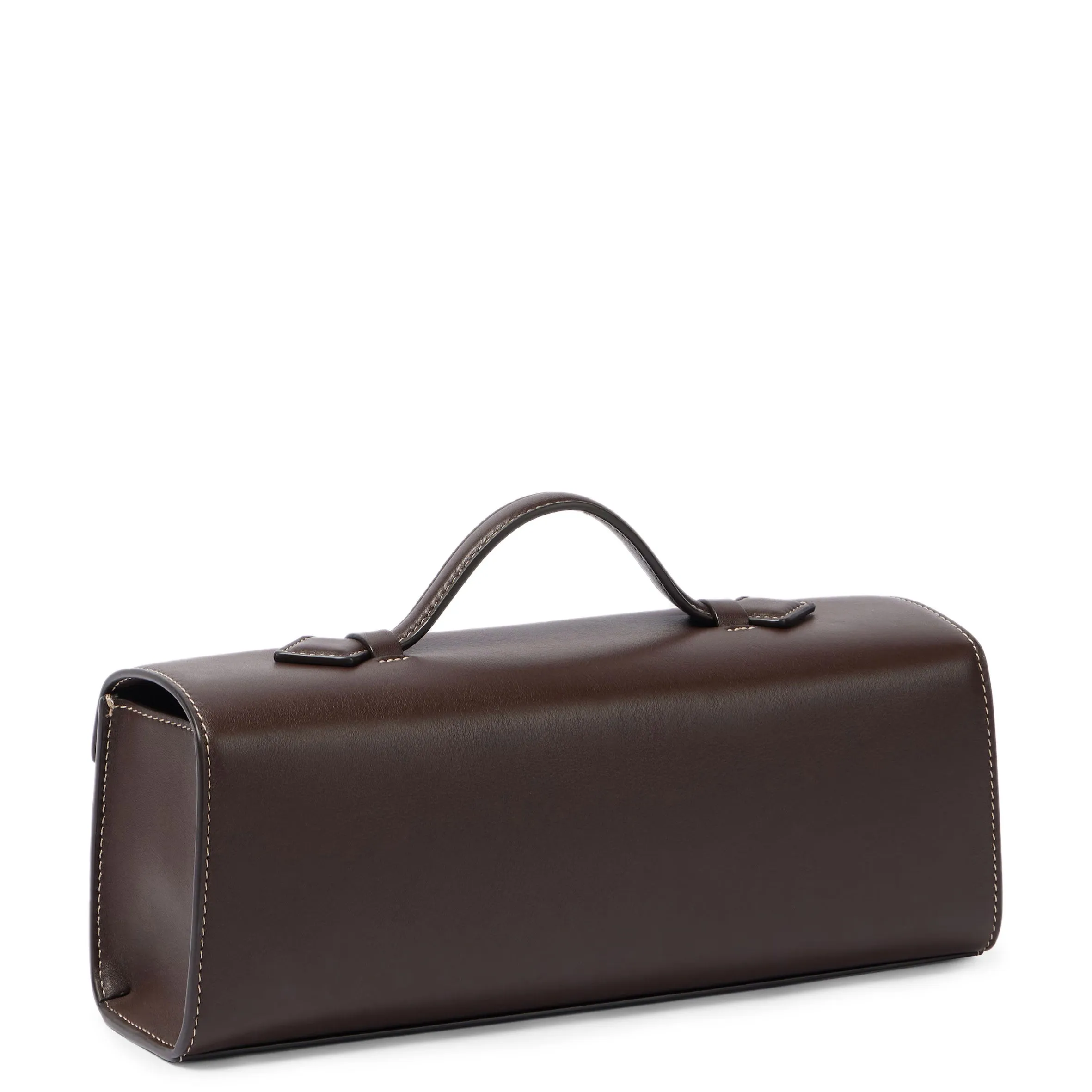 Slim Symmetry Pouchette Smooth Calf, Coffee (S)
