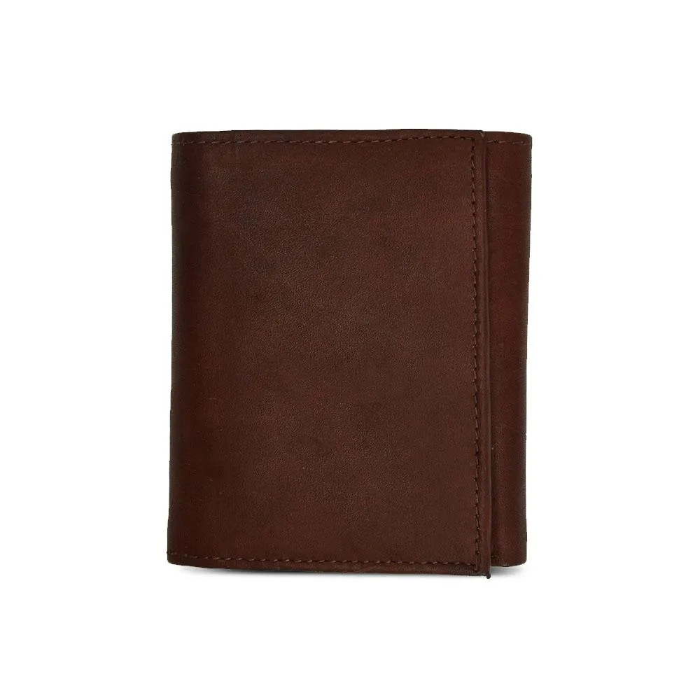 Soft Tri-Fold Leather Wallet For Men