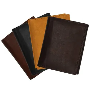 Soft Tri-Fold Leather Wallet For Men