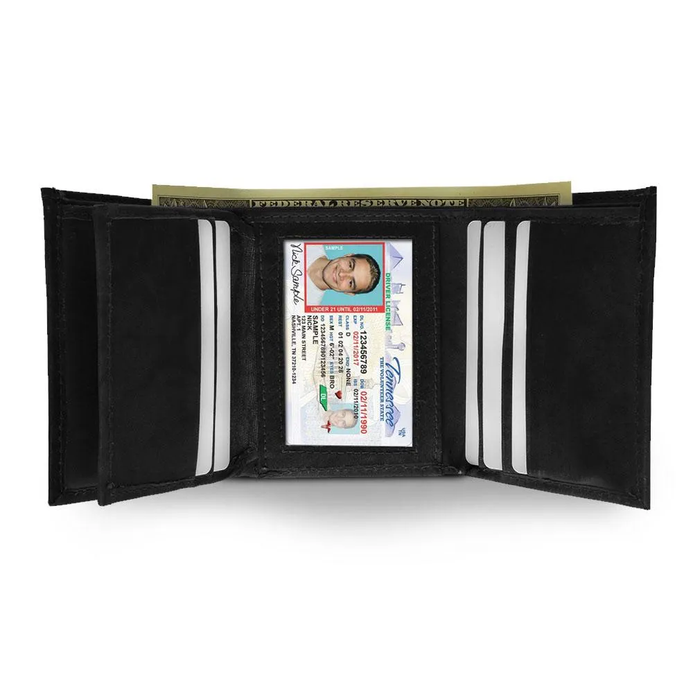 Soft Tri-Fold Leather Wallet For Men