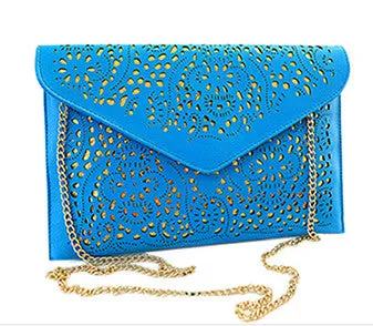Stencil Envelope Clutch