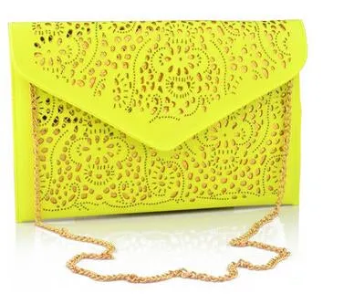 Stencil Envelope Clutch