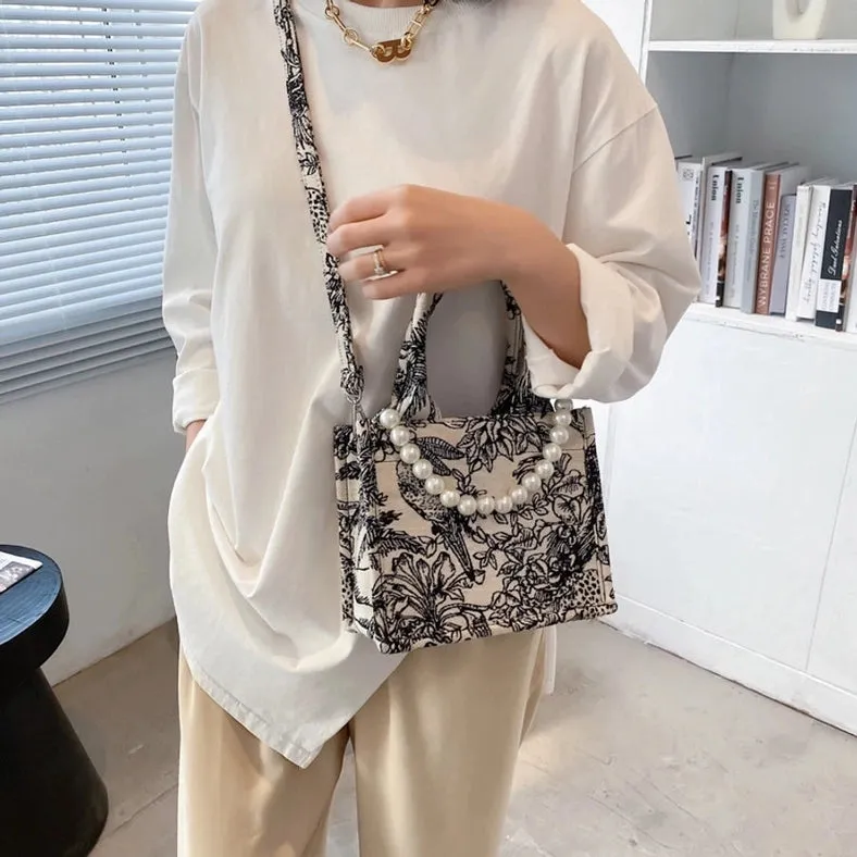 The Forbidden Tote Bag  Black Small