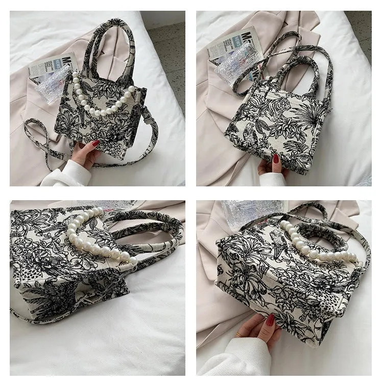 The Forbidden Tote Bag  Black Small