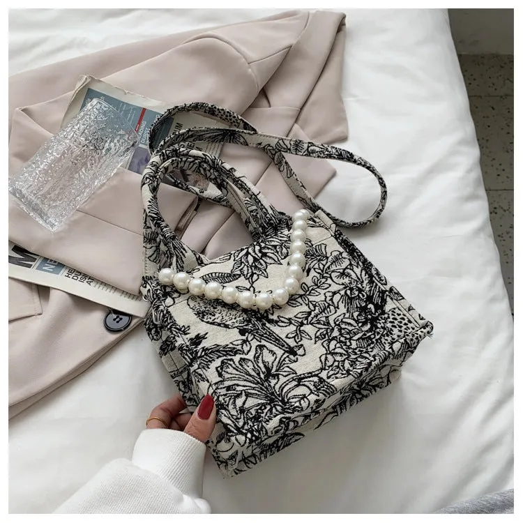 The Forbidden Tote Bag  Black Small
