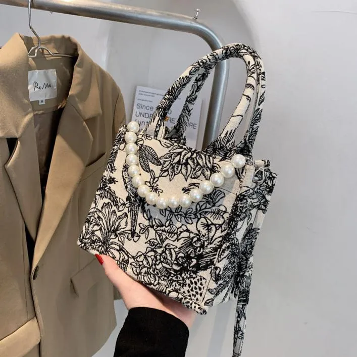 The Forbidden Tote Bag  Black Small