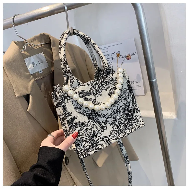 The Forbidden Tote Bag  Black Small