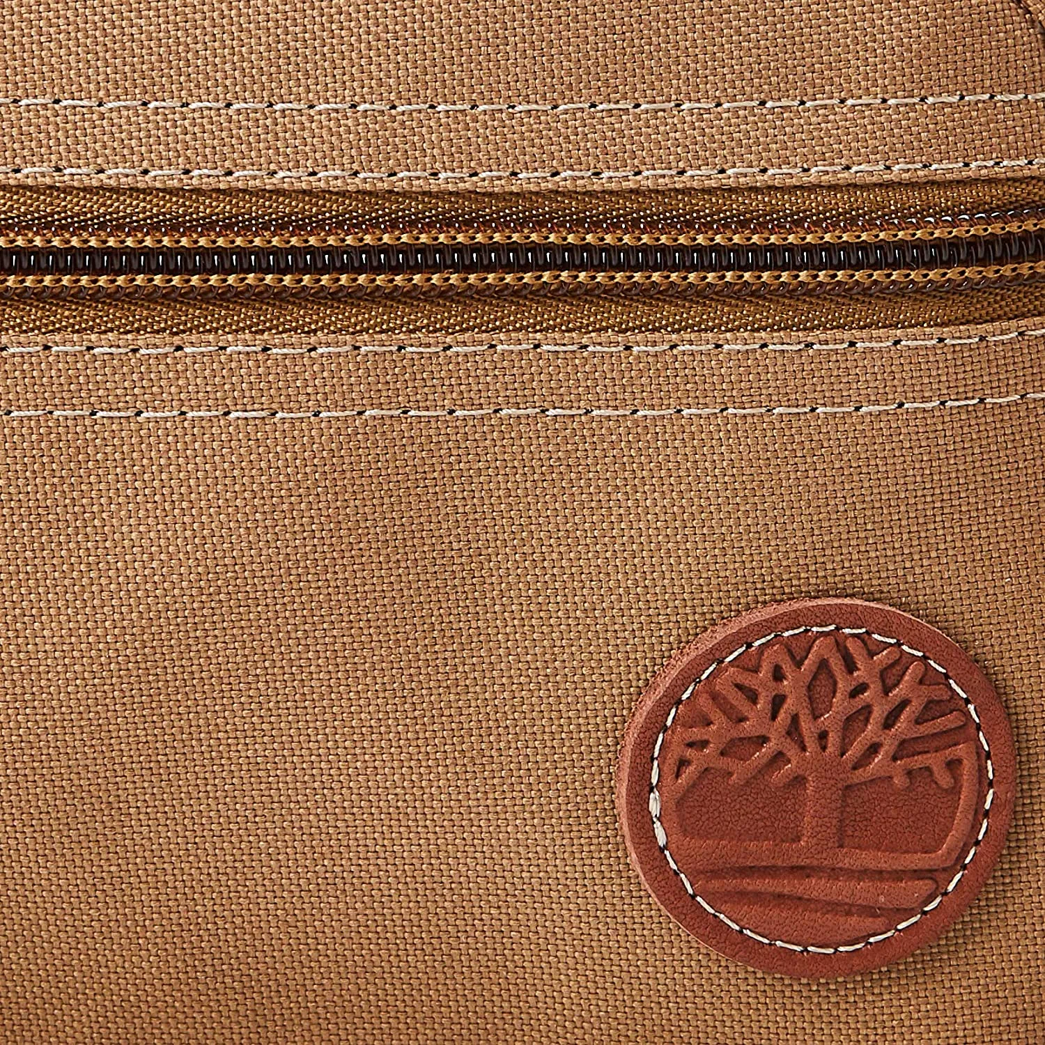 Timberland Men's Toiletry Bag Canvas Travel Kit Organizer - Khaki