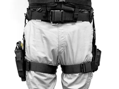 VISM 3-Piece Drop Leg Holster w/ Belt & Pouches by NcSTAR